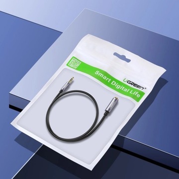 UGREEN AUDIO AUX УДЛИНИТЕЛЬНЫЙ КАБЕЛЬ UGREEN CABLE JACK 3.5 ОРИГИНАЛЬНОЕ КАЧЕСТВО