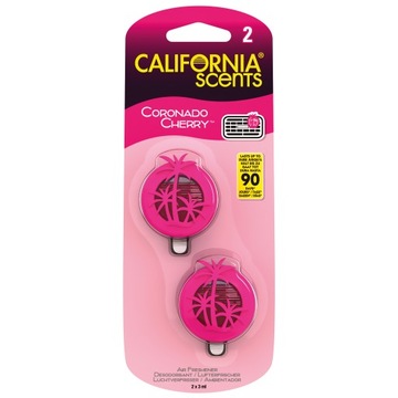 CALIFORNIA CAR SCENTS ZAPACH CORONADO CHERRY 3ML