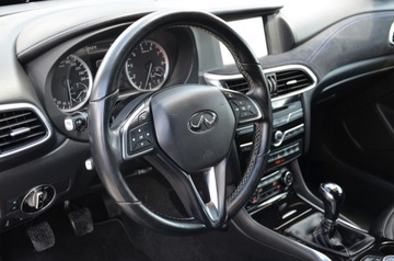 Infiniti Q30 1.6T 122KM 2016 JAK NOWE 1.6B SERWIS NAVI GRZ.FOTELE LED KAMERA 360C SKÓRA+ALCANTARA GWAR, zdjęcie 19