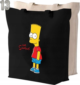 Torba bawełniana SIMPSONOWIE THE SIMPSONS + IMIĘ