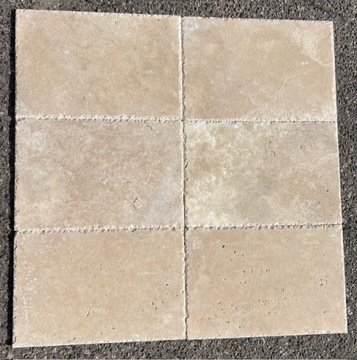 Световой премиум травертин 40,6 см х 61 см.