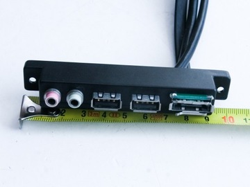 CHIEFTEC Аудио на передней панели + 2 x USB + eSATA