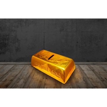 Керамическая копилка GOLD BAR Декоративный бар