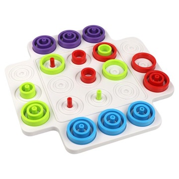 Montessori Rings Szachy Gry planszowe Gra