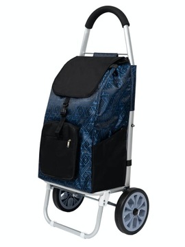 Троллейная тележка на покупках на больших колесах с сумкой с 20 -х годом Lumi