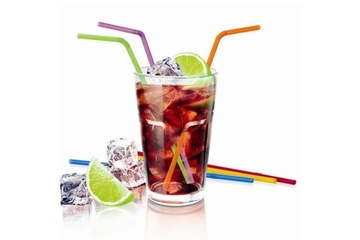 TESCOMA ЦВЕТНЫЕ ПЛАСТИКОВЫЕ ТОЛОМОЧКИ ДЛЯ НАПИТКОВ, 40 ШТ.