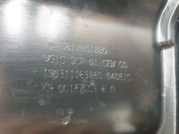 НАСОС БАКА ADBLUE CITROEN BERLINGO PEUGEOT PARTNER RIFTER 9817601880