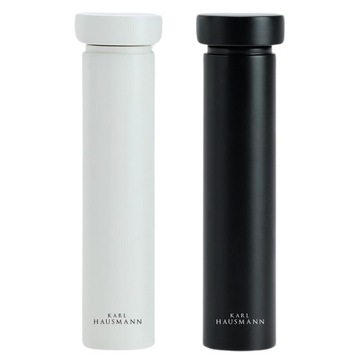 Набор ручных мельниц для перца и соли LOFT, чёрный и белый