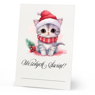 ПОДАРОЧНЫЕ ЭТИКЕТКИ праздники Новогодние бирки (10 шт.)