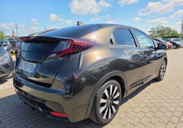 Honda Civic IX Hatchback 5d Facelifting 1.8 i-VTEC 142KM 2016 Honda Civic 1.8benz 140KM Automat FULL LED KameraPDC Navi Oplaty Gwarancja, zdjęcie 4