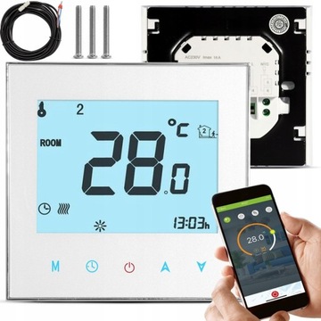 Беспроводной комнатный термостат Tuya Smart L с Wi-Fi