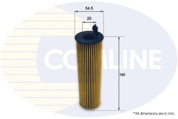 FILTR OLEJE COMLINE /WKLAD/ (ODP.654 184) DB BENZÍN E-CLASS 16-