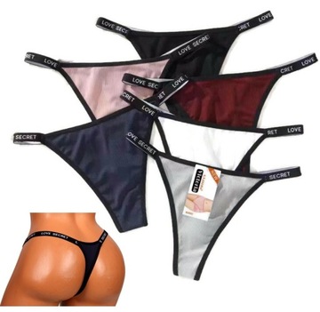 6x MAJTKI DAMSKIE FIGI sexi STRINGI L/XL