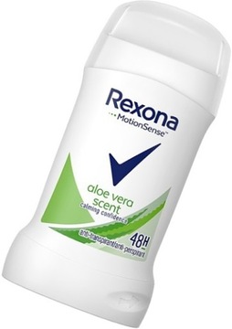 Antyperspirant damski REXONA MotionSense Aloe Vera Scent 48H 40 ml