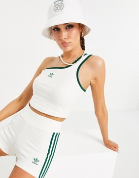 ADIDAS SPODENKI DAMSKIE SPORTOWE ECRU LOGO 36 1DUJ