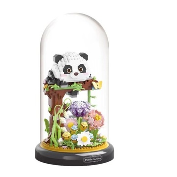 Śliczne klocki Panda Blocks Dekoracyjne preze