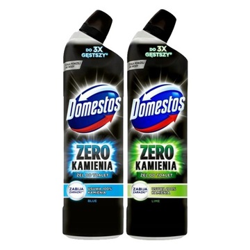 Domestos Zero Blue Lime Żel do Wc 2 x 750ml