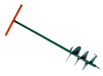 ŚWIDER RĘCZNY DO GLEBY ZIEMI GRUNT WIERTNICA DOŁOWNIK WIERTŁO POTRÓJNY 25CM