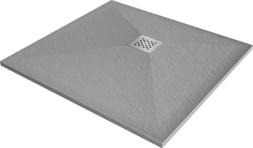 MEXEN STONE+ BRODZIK KOMPOZYTOWY 100 x 100 SZARY