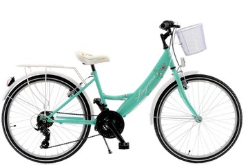 Велосипед 24 Laguna Kands VS-1 мятный + BASKET 2022г.