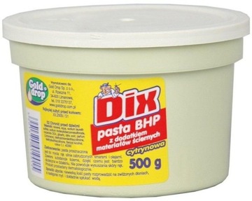 Pasta BHP do Mycia Rąk Cytryna 500g