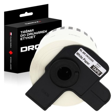 Термолента для Brother QL DK22205 62ммх30,48м