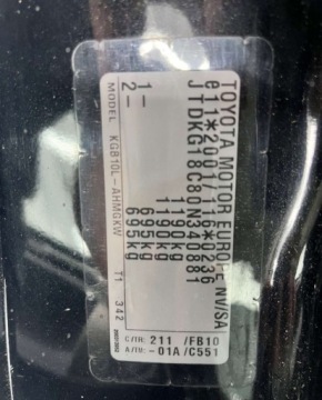 Toyota Aygo I 2009 Toyota Aygo 1.0 benzyna 1 wlasciciel 100 bezwypadkowy Benzyna 70KM, zdjęcie 8