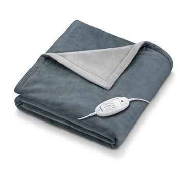 Beurer HD 75 Cosy koc grzewczy 130 x 180 cm odcienie szarości