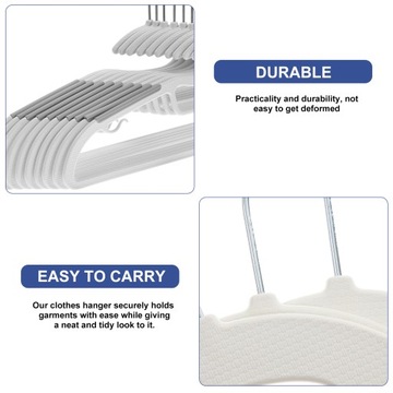 10 ШТ. ОЧЕНЬ ШИРОКИЕ ВЕШАЛКИ ПЛАСТИКОВАЯ ВЕШАЛКА ДЛЯ ОДЕЖДЫ