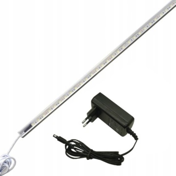 Listwa LED 60cm Oświetlenie SZAFY Witryny GABLOTY