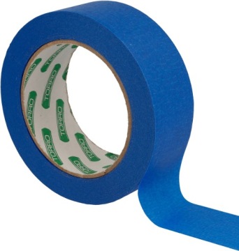 TAŚMA PAPIEROWA MALARSKA MASKUJĄCA TAŚMA MALARSKA NIEBIESKA 48mm 50m