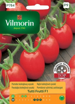 POMIDOR KOKTAILOWY TUTTI FRUTTI VILMORIN F1 7 SZT