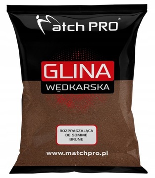 MATCH PRO GLINA ROZPRASZAJACA DE SOMME BRĄZOWA 2KG