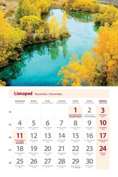 Календарь 2024 офисный стол ЕЖЕМЕСЯЧНЫЙ стоячий КРАСОТА ЗЕМЛИ