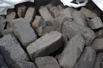 Brykiet TORFOWY zgrzewki 500 kg TANI OPAŁ