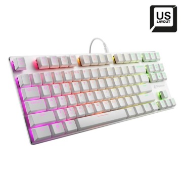 Sharkoon Purewriter Tkl Kalih Red Us Rgb Low Pro mechanická klávesnice