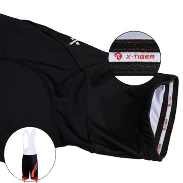 Мужской термоактивный велосипедный комплект со вставкой ДЛЯ ЛЕТА, FIT FIT GEL 4XL