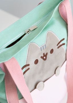 СУМКА ИЗ ХЛОПКОВОГО МАТЕРИАЛА PUSHEEN ECO С КАРМАНОМ PUSHEEN YOUNG PEOPLE