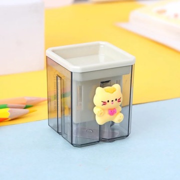 Маленькая симпатичная точилка для карандашей Kawaii с мотиком