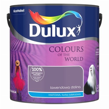 DULUX KOLORY ŚWIATA 2,5L - Lawendowa dolina