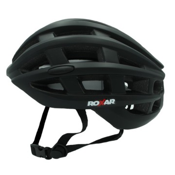 Kask rowerowy REGULOWANY szosowy ROXAR SPEED rozmiar M (54-57cm) + lampka