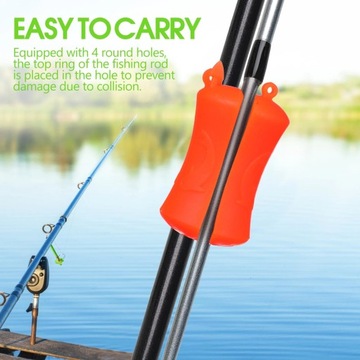 Застежка для держателя удочки Ball Boat 12 шт.