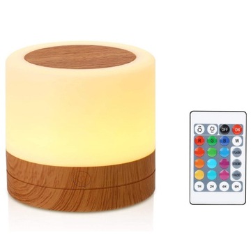 СВЕТОДИОДНАЯ ЛАМПА ДЛЯ ПРИМОЧКИ РАЗНОЦВЕТНАЯ СВЕТКА ДЛЯ СПАЛЬНИ НОЧНИК