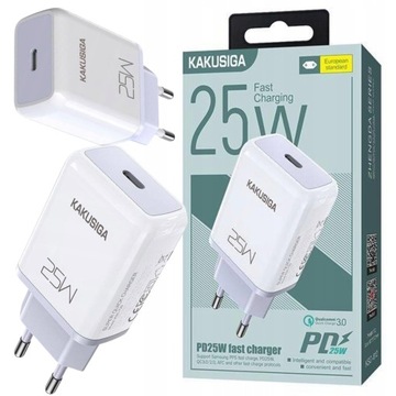 Ładowarka PD 25W Kaku KSC-812 Typ C Biały