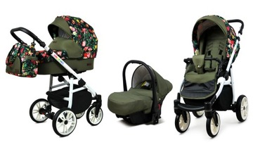 BabyLux Wózek 3w1 dziecięcy spacerówka COLORLUX