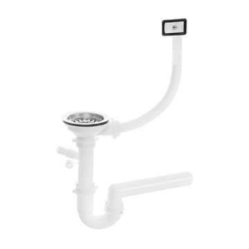 Syfon do Zlewu Jednokomorowego z Przelewem 3,5