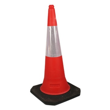 PACHOŁEK DROGOWY OSTRZEGAWCZY TWARDY ODBLASK SŁUPEK WYSOKI ODBLASKOWY 75 CM