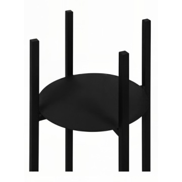 МЕТАЛЛИЧЕСКАЯ ПОДСТАВКА ДЛЯ ЦВЕТОВ ЧЕРНАЯ 80СМ ЛОФТ ПОЛИШ ПРОДУКТ