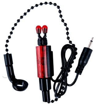 Swinger hanger sygnalizator brań na łańcuszku dioda LED Czerwony