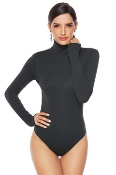 Turtleneck Bodysuit Bodycon Long Sleeve Women Spri